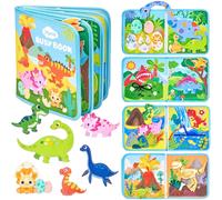 Dinosaur Busy Book Quiet Travel Activity Board for Toddlers Aged 2-5 1 Set