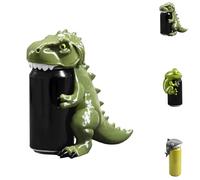Dinosaur Can Cover, Reusable Soda Can Lids, 3D Printed Soda Lid Drink Dust Cap Topper, Cute Animal Can Covers for Soda Beer Cans, Funny Beverage Accessory for Drink Lovers，Dinosaur：1