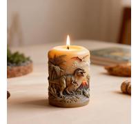 Dinosaur Candle Molds, 3D Dinosaur World Silicone Candle Molds, Dragon Resin Casting Molds for DIY Epoxy Resin Craft, Soap & Scented Candle Making, Perfect for Home Decoration