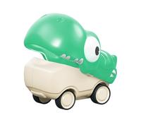 Dinosaur Car Toy, Cartoon Push Vehicles Model, Animal Pull Back, 3.35x2.36x2.95 inches Fall-Resistant Design, Safe Rounded Edges, Ideal for Toddler, Indoor and Outdoor Play