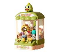 Dinosaur Claw Machine Toy With Prize Dispenser Mini Vending Machine For Kids 3+ Home Classroom Party Game Battery/USB Powered 32x19x16.5cm