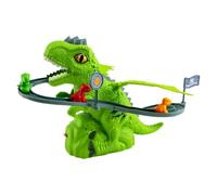 Dinosaur Climbing Toy - Electric Race, Track Dinosaurs, Battery Operated Dinosaurs Slide, Interactive Dinosaure Escalator | Musical Light Up Dinosaur Climbing Track for Kids Birthday Party Gift Playti