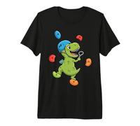 Dinosaur Climbing Wall Rock Climber Boulder Bouldering Premium T-Shirt