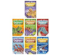 Dinosaur Club Series by Rex Stone 7 Books Collection Set (A Triceratops Charge, The T-Rex Attack, Saving the Stegosaurus, Tracking the Diplodocus, The Compsognathus Chase & 2 More…)