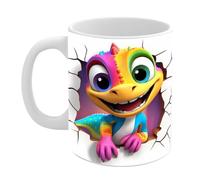 Dinosaur Coffee Mug - Adorable Dino Ceramic Mug, Jurassic Theme Coffee Cup | Reliaable Ceramic 350ml Dinosaurs Coffee Mug, Novelty Coffee Cups Exquisite Women for Home, Kids and Adults