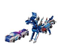 Dinosaur Collision Transforming Car, 2 In 1 Automatic Magnetic Collision Deformation Car Articulation Convertible Robot Toy for Birthday Christmas, Boys Toys, Children's party gifts