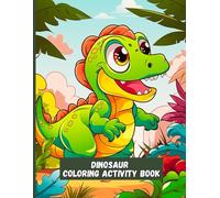 Dinosaur Coloring Activity Book