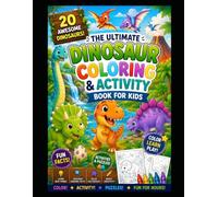 Dinosaur Coloring & Activity Book for Kids (Little Dreamers Learning Adventures)
