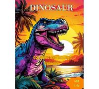 Dinosaur Coloring and Reading English: Coloring and Reading English