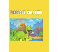 Dinosaur coloring: Book coloring