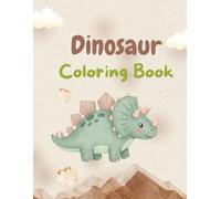 Dinosaur Coloring Book | Cute Illustrations to inspire creativity and fun