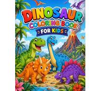 Dinosaur Coloring Book for Kids: 29 Fun Dinosaur Coloring Pages for Boys and Girls | Creative Activity Book for Preschool Children