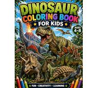Dinosaur Coloring Book for Kids: 30 Fun Pages of Different Dinosaur Species