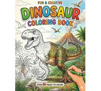 Dinosaur Coloring Book for Kids: 80 Epic Designs To Color