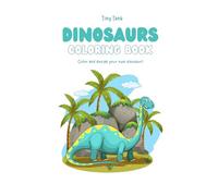Dinosaur Coloring Book for Kids: Fun and Easy Dinosaur Coloring Pages for Toddlers and Preschoolers Ages 2-8 | Cute Dinosaurs, Big Simple Designs, and Creative Learning Fun