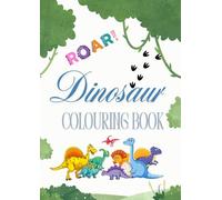 Dinosaur coloring book: fun adventures dinosaur coloring book large images