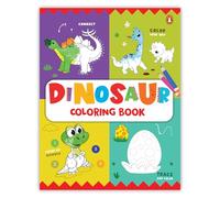 Dinosaur Coloring Book: Fun Dinosaur Coloring Activity Book for Kids Includes Number Coloring, Dot-To-Dot, Tracing & Copy-Color Activities Perfect for ... I Ages 3+ [Penguin Early Learning Series]