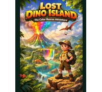 Dinosaur Coloring Story Book for Kids Ages 4-8 | Cute Dinosaurs, Explorer Adventure, Fun Coloring Pages for Boys and Girls