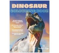 Dinosaur colouring book