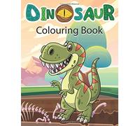 Dinosaur Colouring Book: Cute Cartoon Dinosaur Colouring Book for Kids & Toddlers , Preschoolers , Childrens Coloring Books For Girls & Boys Ages 4-8 (UK Edition)