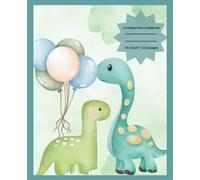 Dinosaur Composition Notebook: Cute Dinosaur Journal Notebook for kids | 7.5 x 9.25" , 110 pages