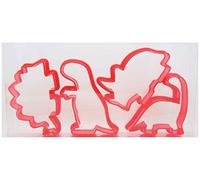 Dinosaur Cookie Cutters Set of Four, Biscuit, Pastry, Fondant Clay Cutters