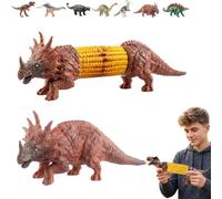 Dinosaur Corn Cob Holders, 2026 New Dinosaur Corn Holders for Corn on the Cob - Funny Dino Corn Cob Holders with Stainless Steel Prongs, Kitchen Gadgets for BBQ Party Dining Table Accessories (#B)