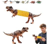 Dinosaur Corn Cob Holders, 2026 New Dinosaur Corn Holders for Corn on the Cob - Funny Dino Corn Cob Holders with Stainless Steel Prongs, Kitchen Gadgets for BBQ Party Dining Table Accessories (#F)