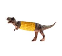 Dinosaur Corn Cob Holders, Corn On The Cob Holders Prevent Burnt Fingers & Messy Hands | Food-Grade Stainless Steel Prongs, For Family BBQ Picnics Kids Dinner Reusable & Easy To Clean Barbecue Skewers
