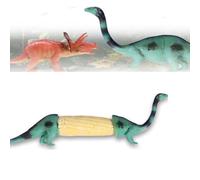 Dinosaur Corn Cob Holders, Dinosaur Corn on The Cob Holders, Stainless Steel Barbecue Prongs Reusable and Easy to Clean for BBQs, Picnics & Family Dinners (B)