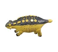 Dinosaur Corn Cob Holders for Kids and Adults, Cute Stainless Steel Corn on The Cob Skewers, Unique Dinosaur Figures Party Decor for Birthday Festival BBQ Kitchen -Grey