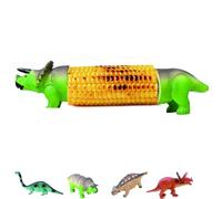 Dinosaur Corn on The Cob Holders,Corn Holders for Corn on The Cob Dinosaur Cob Holders,Reusable & Easy to Clean Barbecue Skewers,for BBQ Picnic Camping Parties (D)