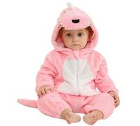 Dinosaur Costume Kids Unisex Kid's Dinosaur Toddler's Costume Animal Hooded Rompers Jumpsuit Baby Boys' Hoodies Christmas Halloween Festival Essentials Winter Warm Long Sleeve Tops One Piece Suits UK