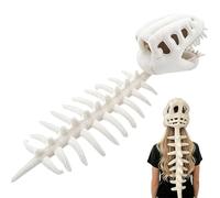 Dinosaur Costume Kids,Wearable Soft Funny Headpiece Doll | Dinosaur Skeleton Plush Toy,for Men Adults Kids Girls Boys Children Home House Bedroom Living Room