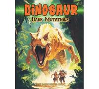 DINOSAUR Dark Mutations Adult Coloring Book: Mutated Prehistoric Creatures, Hollow Earth Fantasy, and Evolved Beasts for Relaxation, Stress Relief, and Creative Escape for Adults and Teens