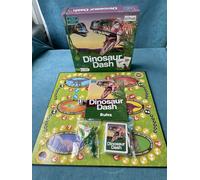 Dinosaur Dash - Green Board Card Game Played With Dinosaur Figures Kids Children