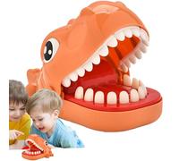 Dinosaur Dentist Bite Finger Toy, Interactive Dinosaur Finger Toys with Sounds, Tabletop Tricky for Kids and Families, Fun Game for Ages 4 and Up, Party, Board Challenge, Family Fun