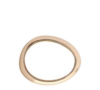Dinosaur Designs Rock Wishbone Thin Bangle - Gold - One Size