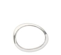 Dinosaur Designs Rock Wishbone Thin Bangle - Silver - One Size