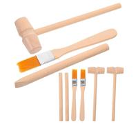 Dinosaur Dig Tools for Kids, Digging Tool toys 3 sets of Hammer Archaeological Excavation Kids with Mini Hammer Brush Archaeological Excavation Kit Science Kit for Girls Boys