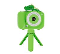 Dinosaur Double Lens Kids Camera 8x Zooming with Stand for Children High Clear Photography Fun Learning Toy Children Digital Camera