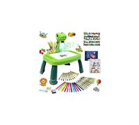 Dinosaur Drawing Projector Table with 72 Patterns Smart Sketcher Projector Drawing Board Kids Art Tables with Pens,Pencils,Crayons,Scrapbook,Sticker
