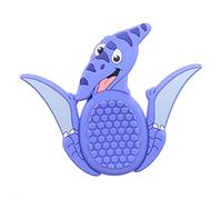 Dinosaur Easter Basket Stuffers, Sensory Fidget Stress Toys, Autism Calming Special Education Classroom Travel Essentials, Boy Girl Easter Egg Fillers Birthday Party Favor (Purple)