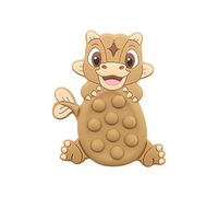 Dinosaur Easter Basket Stuffers, Sensory Fidget Stress Toys, Autism Calming Special Education Classroom Travel Essentials, Boy Girl Easter Egg Fillers Birthday Party Favor (Brown)