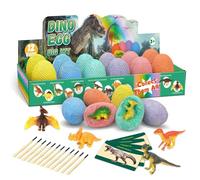 Dinosaur Egg Archaeological Dig Kit - Surprise Blind Box with DIY T-Rex Fossil Model, Educational STEM Toy for Interactive Play, Perfect Kids' Gift for Boys & Dino Lovers