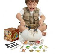 Dinosaur Egg Dig Kit, Dino Eggs Surprise Toy, Dinosaur Excavation Kits Toys Archaeology Science Gifts for Kids Age 5 6 7 8 9 10 Years Old