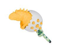 Dinosaur Egg Dog Chew Toys, Multifunction Cotton Knot Rope, Bite Resistant Dog Toothbrush for Dental Care, Durable Chew Toys for Dogs Orange, for Aggressive Chewers, Small to Med