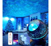 Dinosaur Egg Galaxy Star Projector: Sensory Night Light with White Noise Machine, Bluetooth & Timer, Lava Lamp, led lights for Bedroom, Ceiling Projector, Gifts for Women her, Kids, Teens, Adults