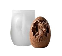Dinosaur Egg Mold 3D Dragon Resin Clay Craft