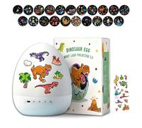 Dinosaur Egg Night Light Projector - Magical Bedtime Companion for Kids, 360° Projection Magic Dinosaur Dream Projector Lamp with Bluetooth Speaker for Kids, 21 Set of Slides, 8 Sleep Sounds (Set1)